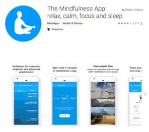 ASO the mindfulness_appstore