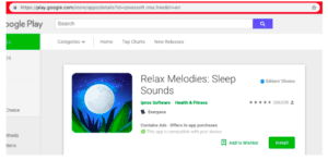 Screen shot of Relax Melodies Bundle ID