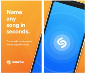 Shazam app screenshot