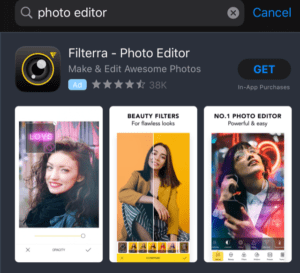 Filtera_photo_editior