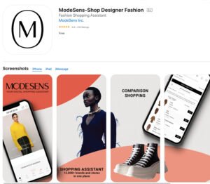 ModSens app screenshot